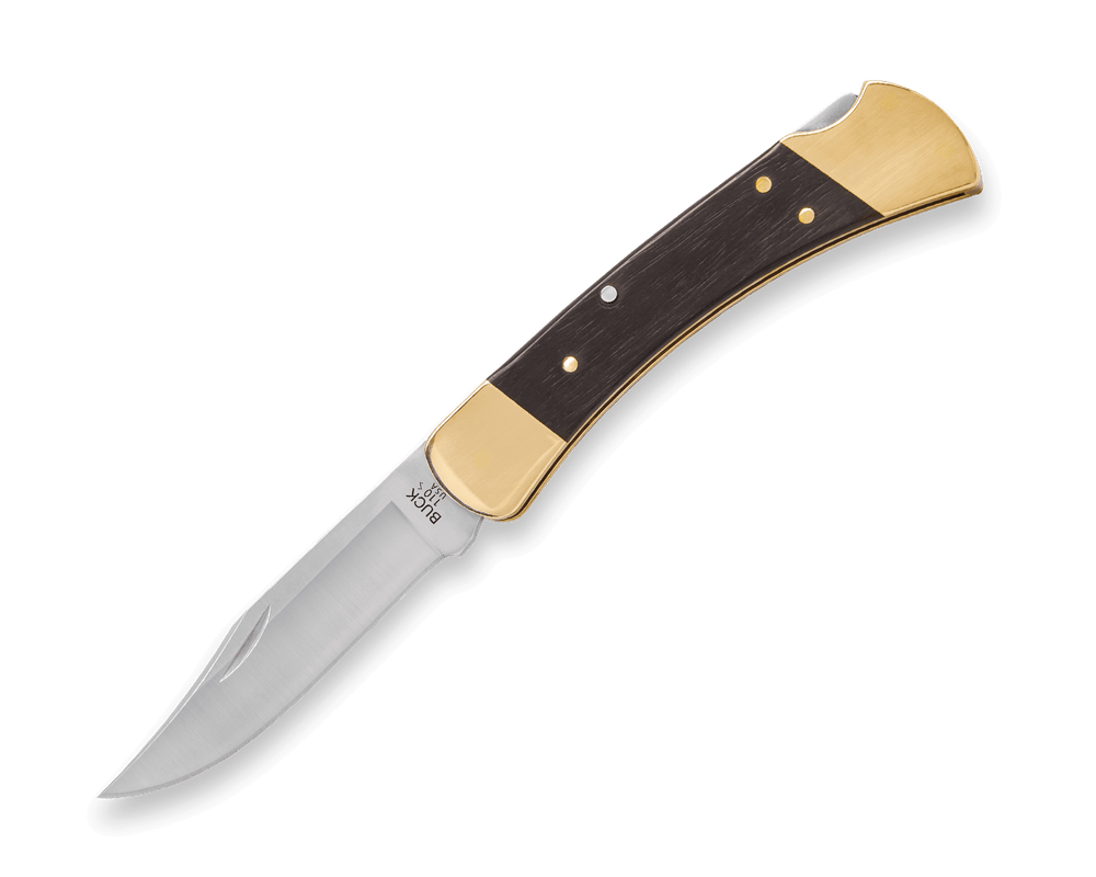 Buck 110 Slim Elite Heritage | Brass