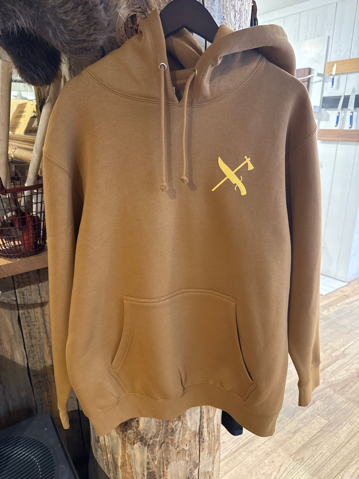 Camel Brown MMTS Logo Hoodie