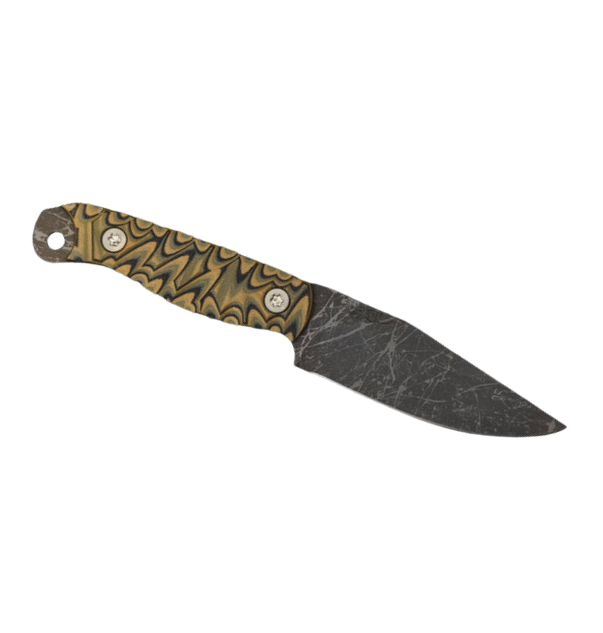 Half Face Blades Field Knife Jr. | Multicam G10 Textured Handle + Acid Splash S45VN Blade