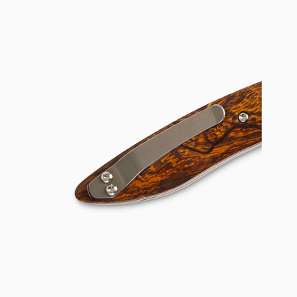 Glory Folder Semi-Custom #285 Ironwood - Sharktooth Damascus - Aegir Damasteel