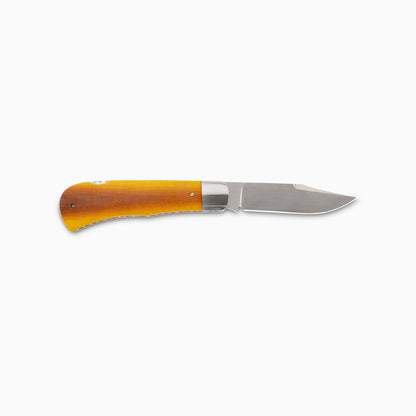 Edwards Knives - Custom 2.75" CPM 154 Lockback Knife w/ Vintage Micarta Scales