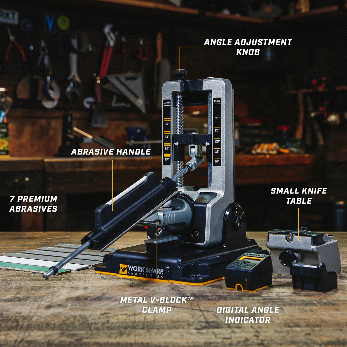 Work Sharp | Professional Precision Adjust™ Knife Sharpener