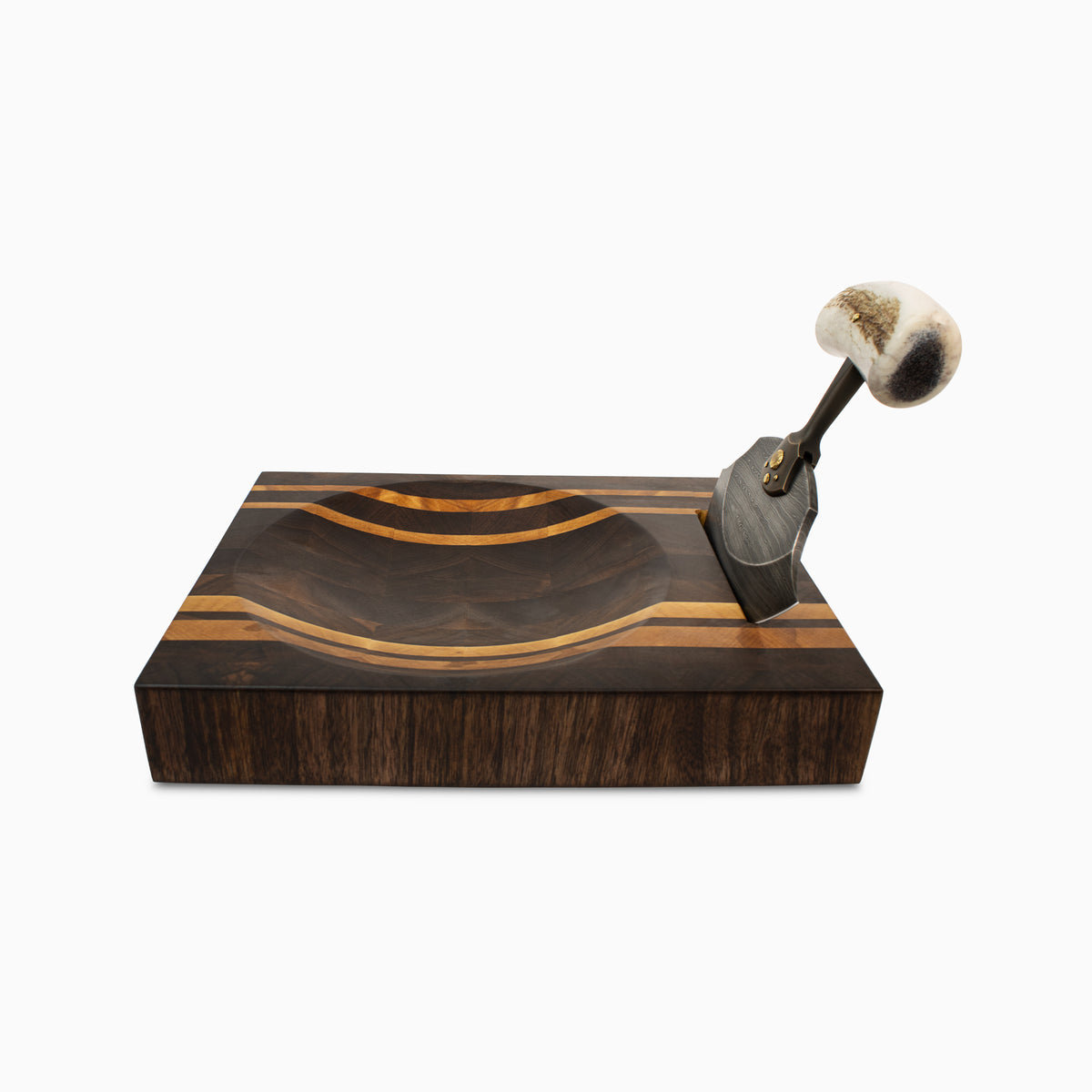 Custom Elk Antler Ulu #048 by Arik Miller