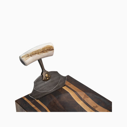 Custom Elk Antler Ulu #048 by Arik Miller