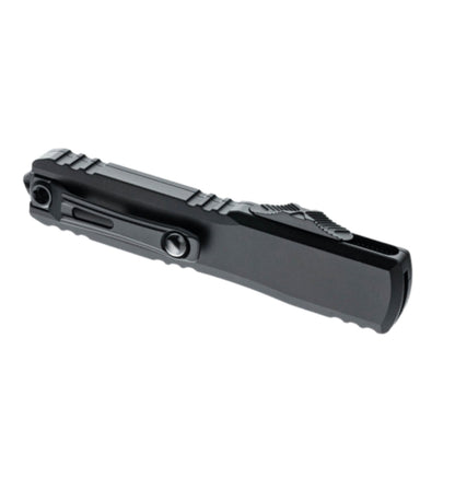 Microtech Ultratech Gen IV 11234-2T | Black Tactical Handle + T/E Black Part Serrated Blade