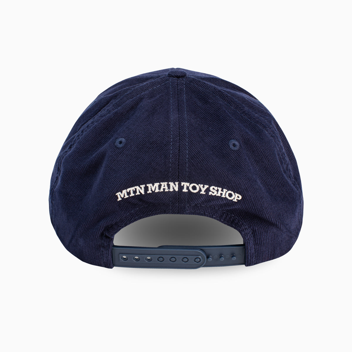 Navy Corduroy Hat | Off White Shield Logo