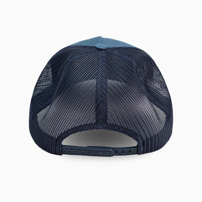 Navy Trucker Hat | Stay Sharp Logo