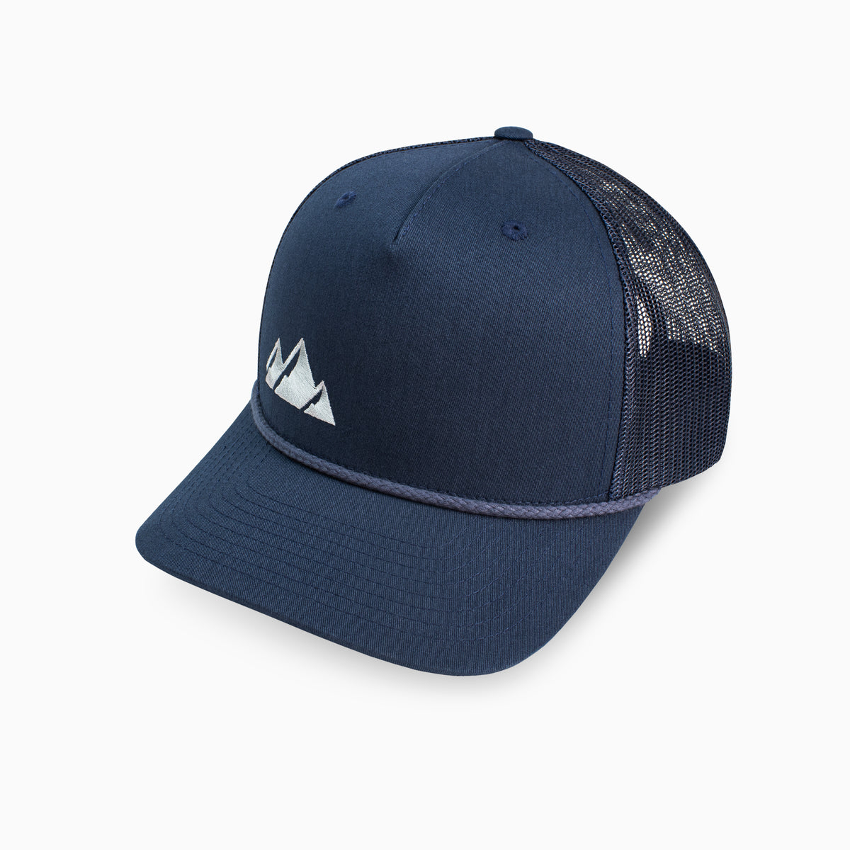 Navy Trucker Rope Hat | NWKW Logo