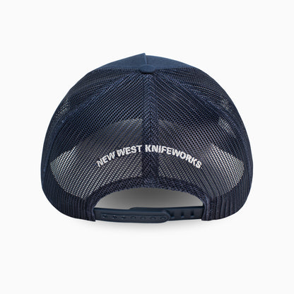 Navy Trucker Rope Hat | NWKW Logo
