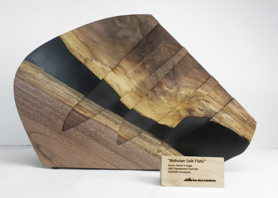 Bolivian Salt Flats Uru Rock Block