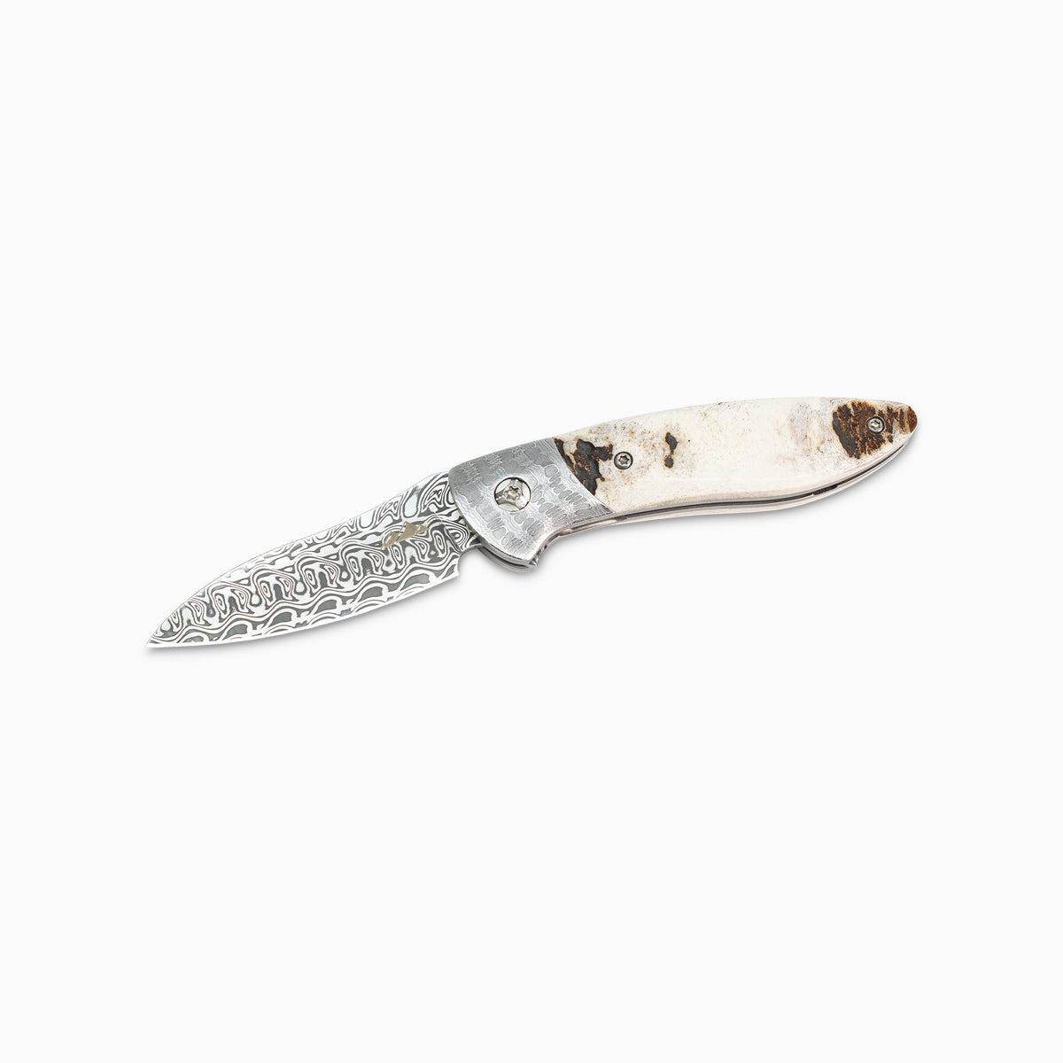 Glory Folder Semi-Custom #299 Elk - Reptilian Damascus - Aegir Damasteel
