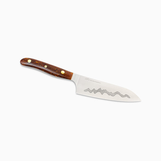 Teton Edge Santoku – Maker's Mark: Raffir "Ember Ridge"