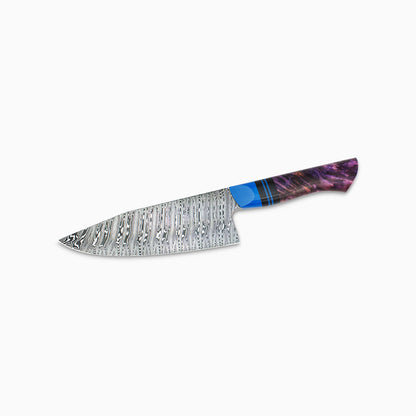 Jack Rellstab/NWKW - Custom 7" Damascus Chef #183