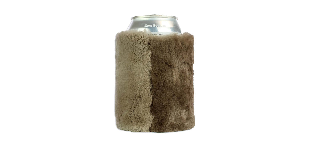 Beaver Fur Koozie